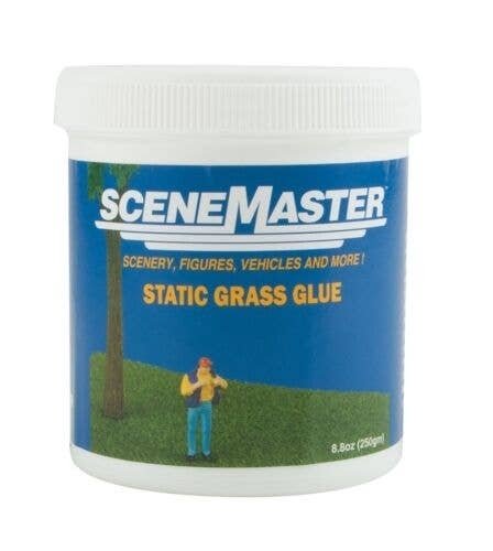 Static Grass Glue -- 8.8oz 250g, All Scales, Walthers SceneMaster 1200