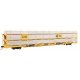 89′ Flatcar w/Tri-Level Shielded Auto Rack - Ready to Run -- Chesapeake & Ohio 850485, TTKX Flat, HO, WalthersMainline 8307