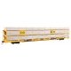 89′ Flatcar w/Tri-Level Shielded Auto Rack - Ready to Run -- Chesapeake & Ohio 850485, TTKX Flat, HO, WalthersMainline 8307