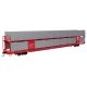 89′ Flatcar w/Bi-Level Shielded Auto Rack - Ready to Run -- Atchison, Topeka & Santa Fe 88007 (A, HO, WalthersMainline 8101