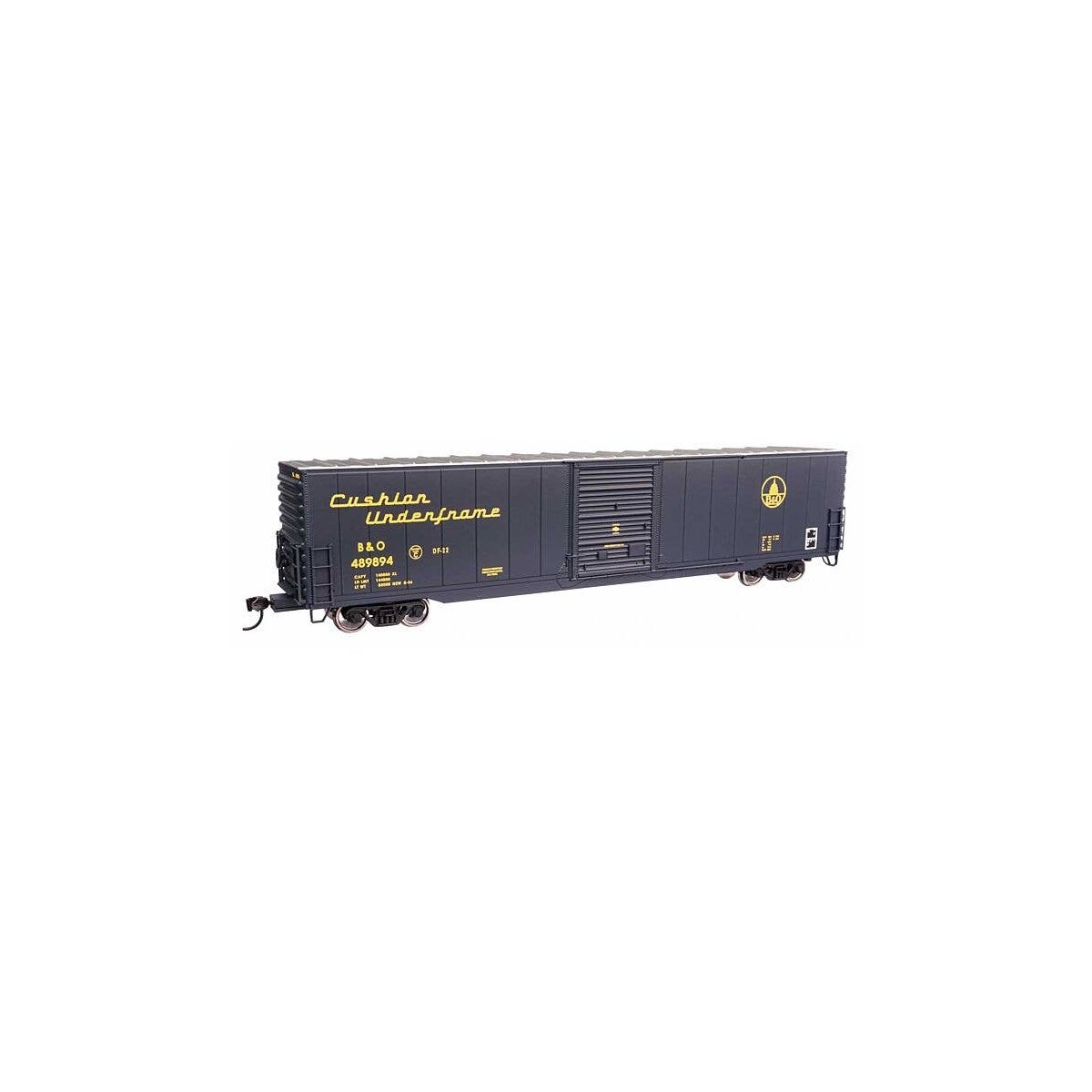 60′ Pullman-Standard Single Door Auto Parts Boxcar - Ready to Run -- Baltimore & Ohio 489894, HO, WalthersMainline 3356