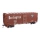 40′ Association of American Railroads Modernized 1948 Boxcar - Ready to Run -- Chicago, Burlingt, HO, WalthersMainline 1205