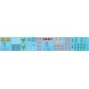 Vehicle Decal Set -- Six Various Owner-Operator Truck Tractors & Lessor Flatbed Trailers, HO, Lonestar Models 12029