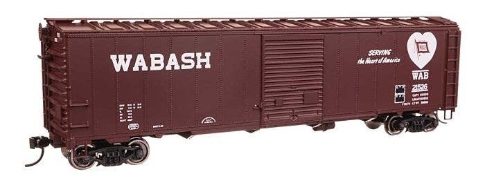 50′ AAR Single Door Boxcar - Ready to Run -- Wabash 21526, HO, WalthersMainline 46532