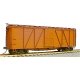 40′ 6-Panel Single-Sheathed Wood Boxcar w/Wood Doors & Ends - Kit -- Undecorated, HO, Accurail Inc 7000