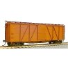 40′ 6-Panel Single-Sheathed Wood Boxcar w/Wood Doors & Ends - Kit -- Undecorated, HO, Accurail Inc 7000
