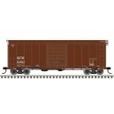 40` Postwar Boxcar with 8` Door - Ready to Run - Master(R) -- Kansas City Southern 2, HO, Atlas Model Railroad Co. 20006823