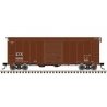 40` Postwar Boxcar with 8` Door - Ready to Run - Master(R) -- Kansas City Southern 2, HO, Atlas Model Railroad Co. 20006823