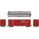 GN 40′ 12-Panel Boxcar w/Late Improved Dreadnaught Ends - Ready to Run -- Great Northern (Ch, HO, Rapido Trains Inc 155008A