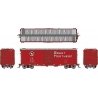 GN 40′ 12-Panel Boxcar w/Late Improved Dreadnaught Ends - Ready to Run -- Great Northern (Ch, HO, Rapido Trains Inc 155008A