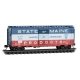 40′ Single-Door Boxcar - Ready to Run -- Bangor & Aroostook 4295 (State of Maine, blue, white, N, Micro Trains Line 2000497