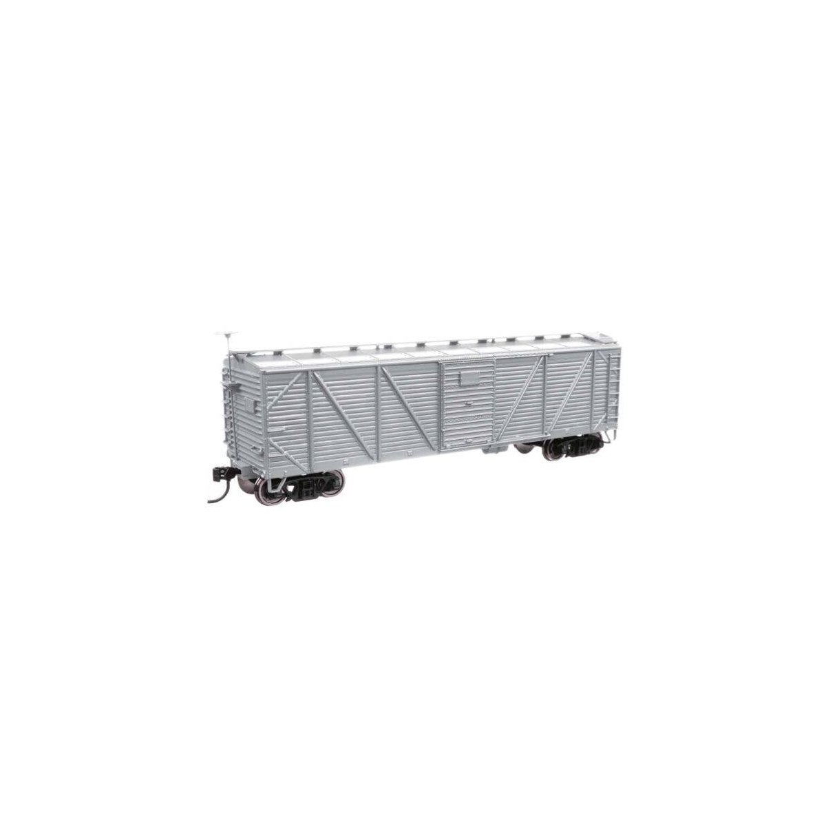 40′ ARA Single Sheathed Boxcar - Ready to Run -- Undecorated, HO, WalthersMainline 40700