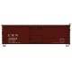 36′ Double-Sheathed Wood Boxcar, Steel Roof, Ends, Straight Underframe - Kit -- Louisville & Nashvil, HO, Accurail Inc 1411