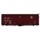 Fowler 36′ Wood Boxcar - Kit -- Piedmont & Northern 12048 (Boxcar Red, white), HO, Accurail Inc 1185