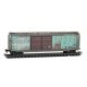50′ Double-Door Boxcar - Ready to Run -- Penn Central 208770 (Weathered, Patched, Ex-NYC, Jad, N, Micro Trains Line 3444510