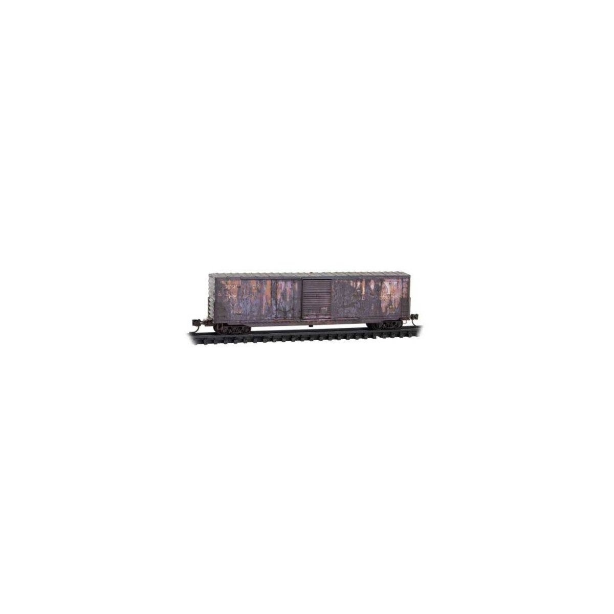 50′ Plug & Sliding Door Boxcar No Roofwalk - Ready to Run -- Akron, Canton & Youngstown 2320 , N, Micro Trains Line 7644530