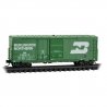40′ Plug & Sliding Door Boxcar No Roofwalk - Ready to Run -- Burlington Northern 190212 (Cas, N, Micro Trains Line 19100010