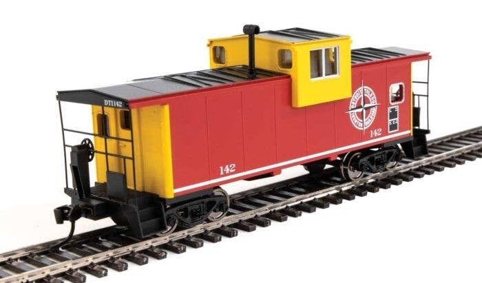 International Extended Wide-Vision Caboose - Ready to Run -- Detroit, Toledo & Ironton 142, HO, WalthersMainline 8713