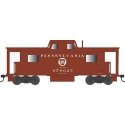 PRR Class N8 Steel Center-Cupola Cabin Car (Caboose) - Ready to Run -- Pennsylvania Rai, HO, Bowser Manufacturing Co. 43411