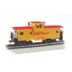 36′ Wide-Vision Caboose - Ready to Run - Silver Series(R) -- Union Pacific, HO, Bachmann Industries 17701