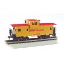 36′ Wide-Vision Caboose - Ready to Run - Silver Series(R) -- Union Pacific, HO, Bachmann Industries 17701