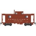 PRR Class N5 Steel Cabin Car (Caboose) - Ready to Run -- Pennsylvania Railroad 477651 (, HO, Bowser Manufacturing Co. 43372
