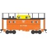 PRR Class N5C Steel Cabin Car (Caboose) - Ready to Run -- Pennsylvania Railroad 477958 , HO, Bowser Manufacturing Co. 43393