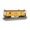 Steel Bay Window Caboose - Ready to Run -- Union Pacific(R) 24565 (Armour Yellow, red, gray), HO, Bachmann Industries 73205