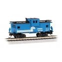 36′ Wide-Vision Caboose - Ready to Run - Silver Series(R) -- Conrail 22138 (blue, white), N, Bachmann Industries 70770