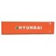 40′ Hi Cube Corrugated Container w/Flat Roof - Assembled -- Hyundai, HO, Walthers SceneMaster 8207