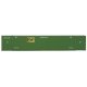 53′ Singamas Corrugated Side Container - Ready to Run -- EMP (green, yellow), HO, Walthers SceneMaster 8503