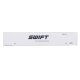 53′ Singamas Corrugated Side Container - Ready to Run -- Swift (white, blue), HO, Walthers SceneMaster 8509
