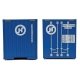 40′ Hi Cube Corrugated Container w/Flat Roof - Assembled -- Hanjin, HO, Walthers SceneMaster 8208