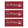 20′ Fully Corrugated Container - 3-Pack -- ZIM (The Z Factor), HO, Walthers SceneMaster 18057