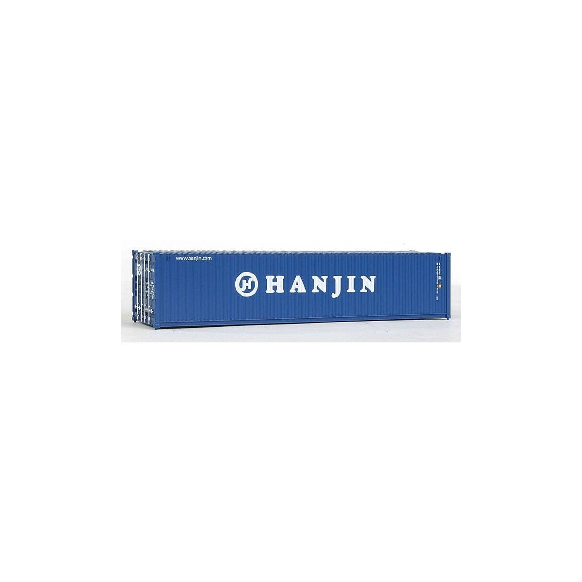 40′ Corrugated Container - Assembled -- Hanjin, HO, Walthers SceneMaster 8158