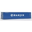 40′ Corrugated Container - Assembled -- Hanjin, HO, Walthers SceneMaster 8158