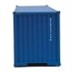 40′ Hi-Cube Corrugated-Side Container - Assembled -- Span Alaska (blue, white), HO, Walthers SceneMaster 8273