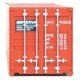 40′ Corrugated Container - Assembled -- Genstar (orange, blue, white), HO, Walthers SceneMaster 8152