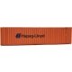 40′ Hi Cube Corrugated Container w/Flat Roof - Assembled -- Hapag-Lloyd, HO, Walthers SceneMaster 8204