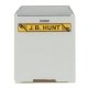 48′ Ribbed-Side Container - Assembled -- J.B. Hunt (white, yellow, black), HO, Walthers SceneMaster 8472