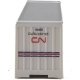 48′ Ribbed Side Container - Assembled -- Canadian National (Laser Scheme white, blue, red), N, Walthers SceneMaster 8841