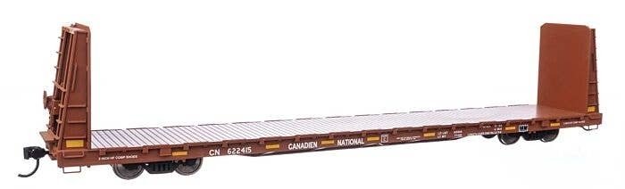 68′ Bulkhead Flatcar - Ready to Run -- Canadian National 622415, HO, WalthersMainline 50605