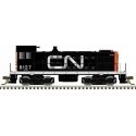 Alco S2 - Standard DC - Master(R) Silver -- Canadian National 8139 (black, red, white, Large Noodle Logo), HO, Atlas Model Railr