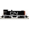 Alco S2 - Standard DC - Master(R) Silver -- Canadian National 8139 (black, red, white, Large Noodle Logo)