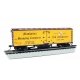 Track Cleaning 40′ Wood Reefer with Removable Dry Pad - Ready to Run -- Manhattan Brewing Co. 9900