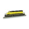 EMD SD40-2 - DCC -- New York, Susquehanna & Western 3018 (black, yellow)