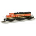EMD SD40-2 - DCC -- BNSF Railway 1734 (Heritage III H3 orange, black, yellow Wedge Logo), HO, Bachmann Industries 60916