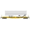 Class F30D 50′ TOFC Flatcar w/Random Trailer 6-Pack - Ready to Run -- Trailer-Train TTX (yell, HO, Rapido Trains Inc 138019