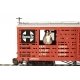 Animated Stock Car with Horses - Ready to Run -- Atchison, Topeka & Santa Fe