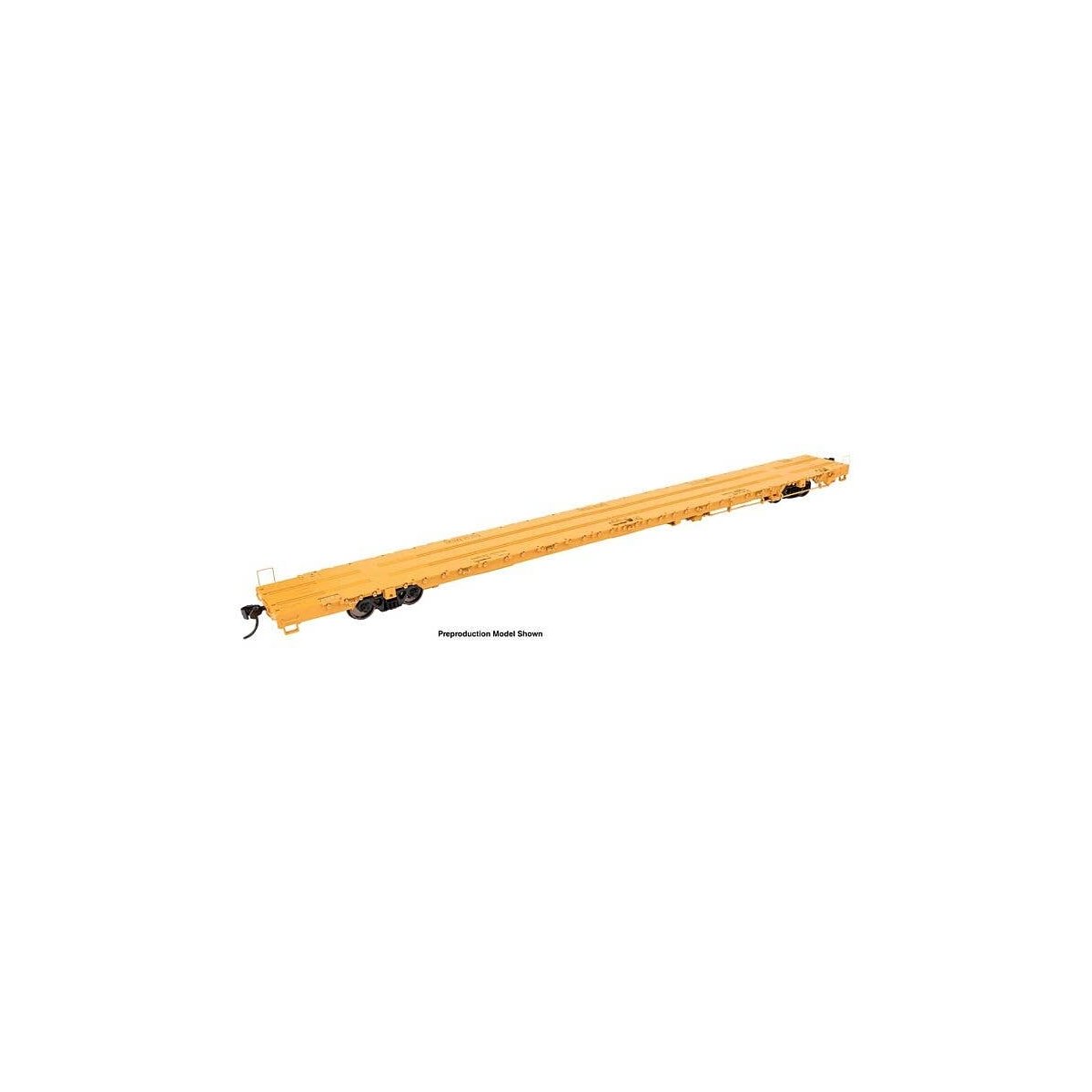 89′ Greenbrier TTX 110-ton Flatcar - Ready to Run -- Undecorated, HO, WalthersProto 104600